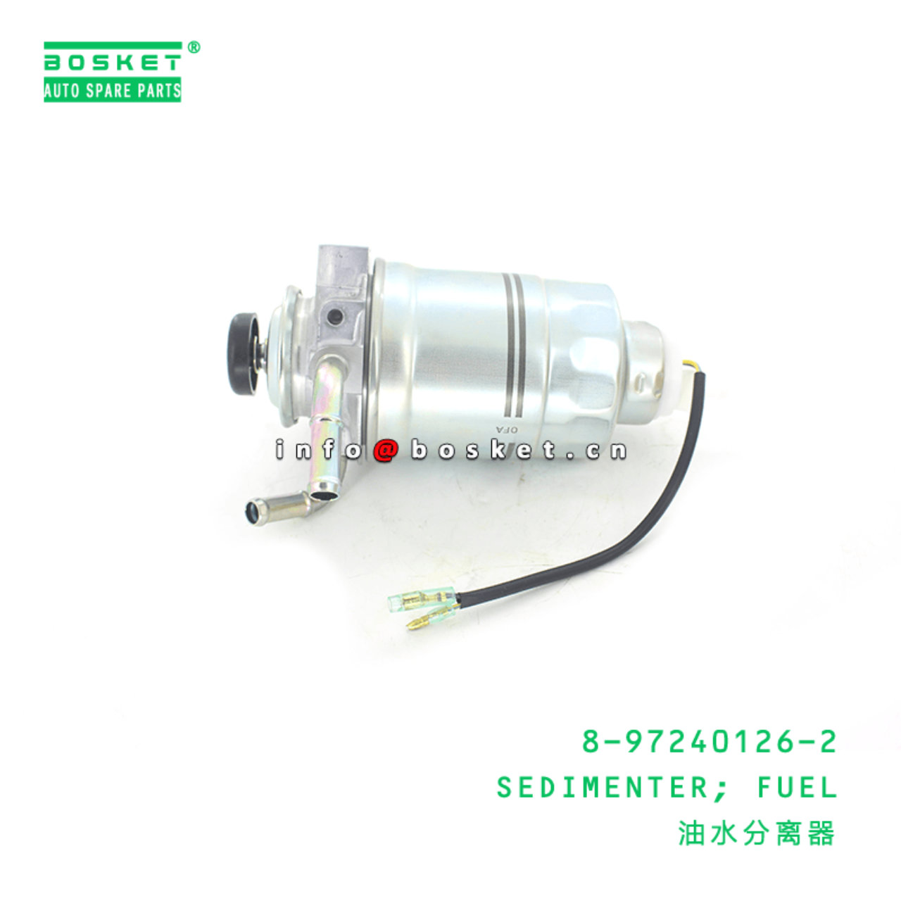 8-97240126-2 Fuel Sedimenter 8972401262 Suitable for ISUZU NKR77 4JH1