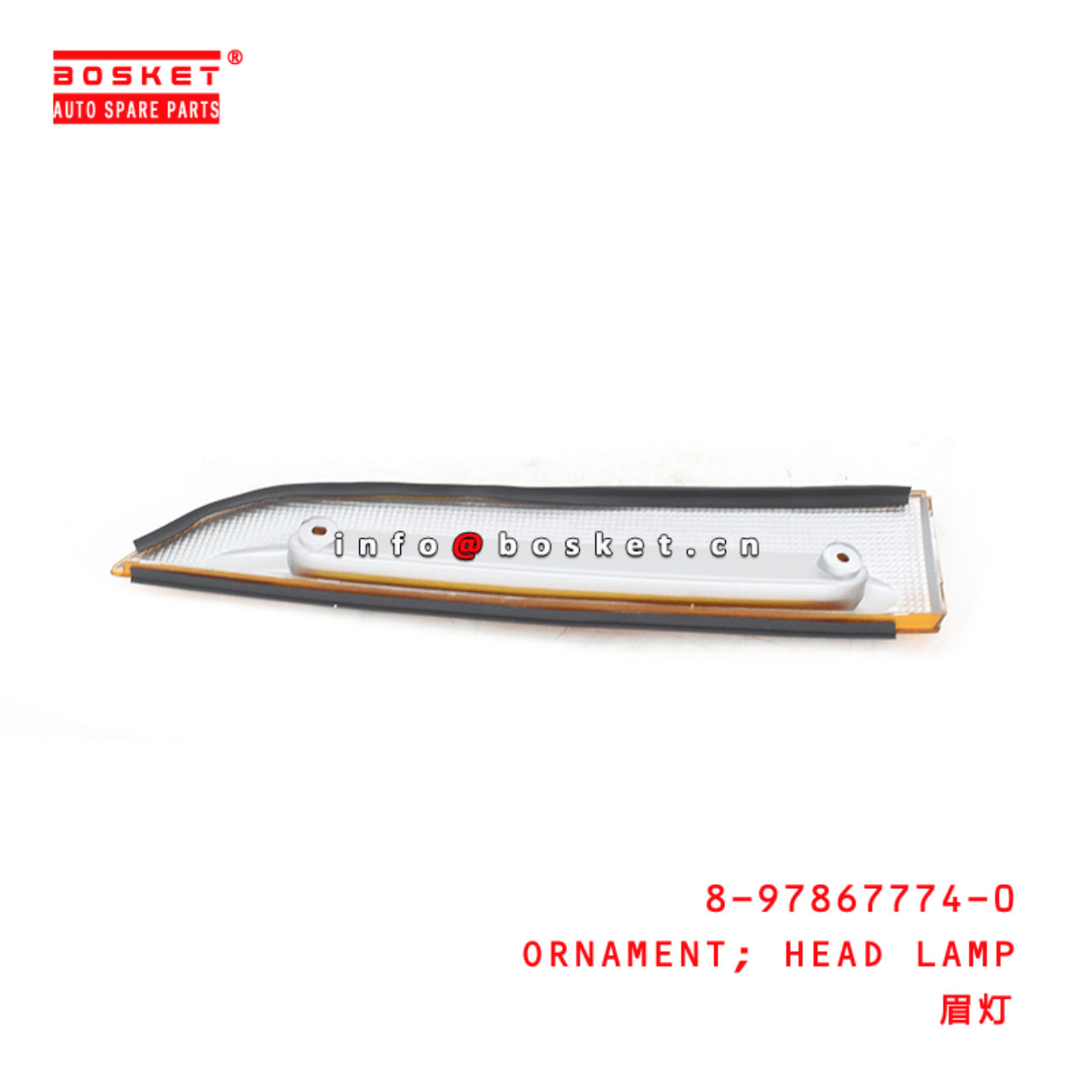 8-97867774-0 Head Lamp Ornament 8978677740 Suitable for ISUZU 100P