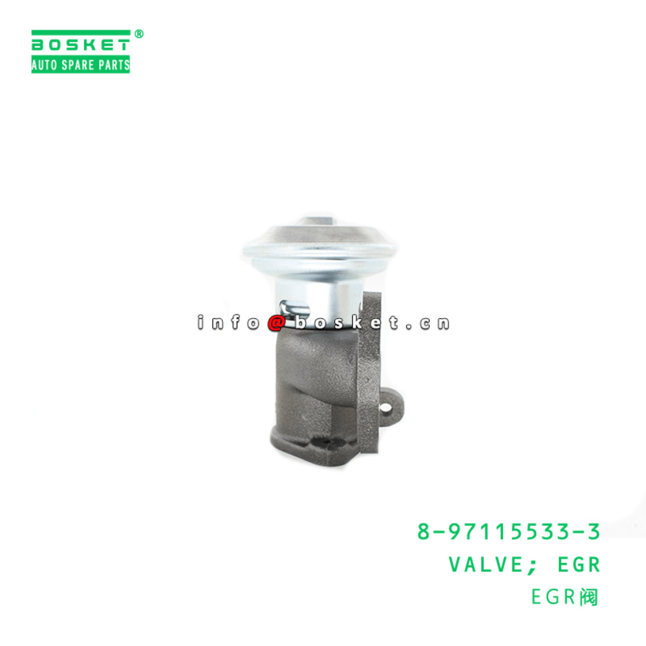 8-97115533-3 EGR Valve Suitable for ISUZU NKR NPR 4HG1-T 8971155333