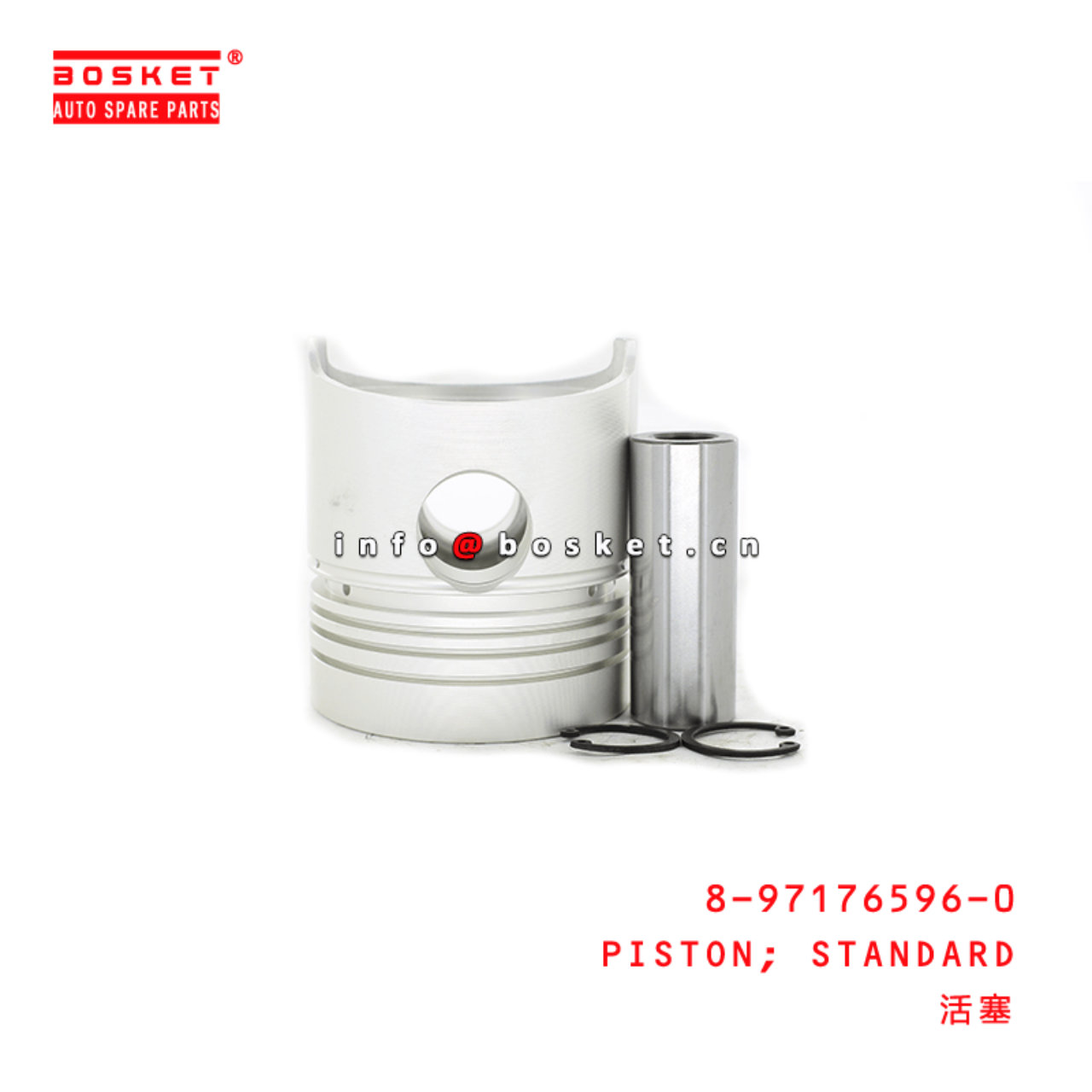 8-97176596-0 Standard Piston Suitable for ISUZU C240 8971765960