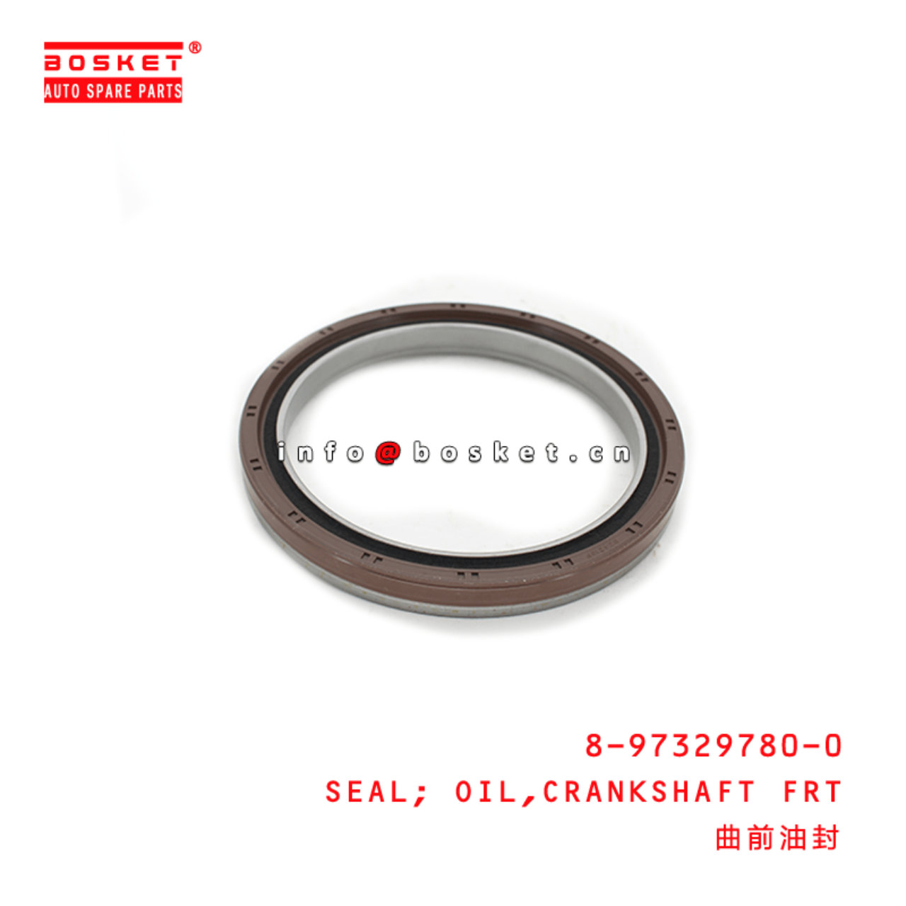 8-97329780-0 Crankshaft Front Oil Seal Suitable for ISUZU FRR NKR NPR 4HK1 4HF1 8973297800