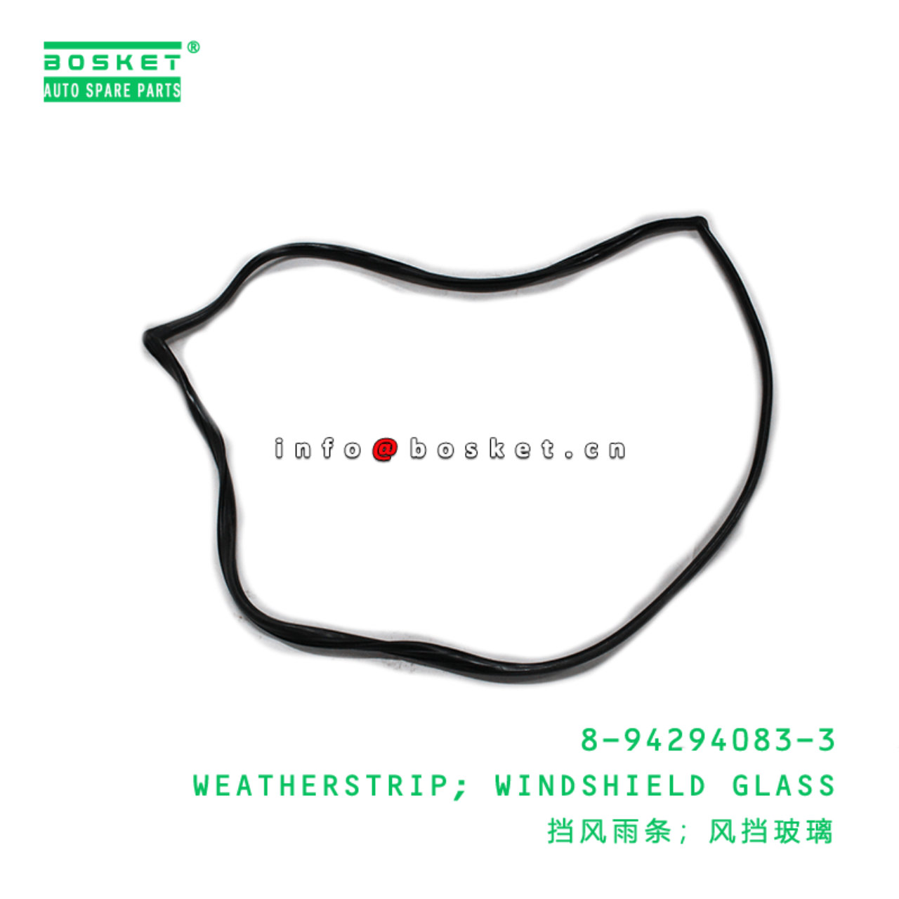 8-94294083-3 Windshield Glass Weatherstrip Suitable for ISUZU UBS 8942940833