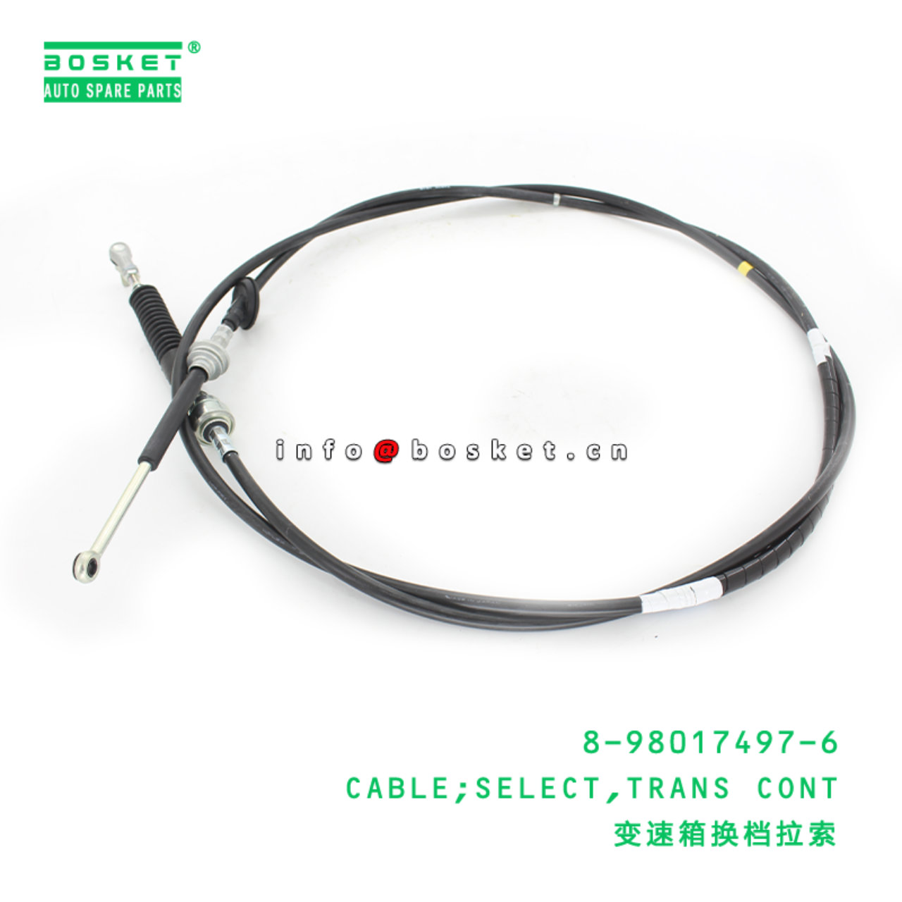 8-98017497-6 Transmission Control Select Cable Suitable for ISUZU FVR 8980174976