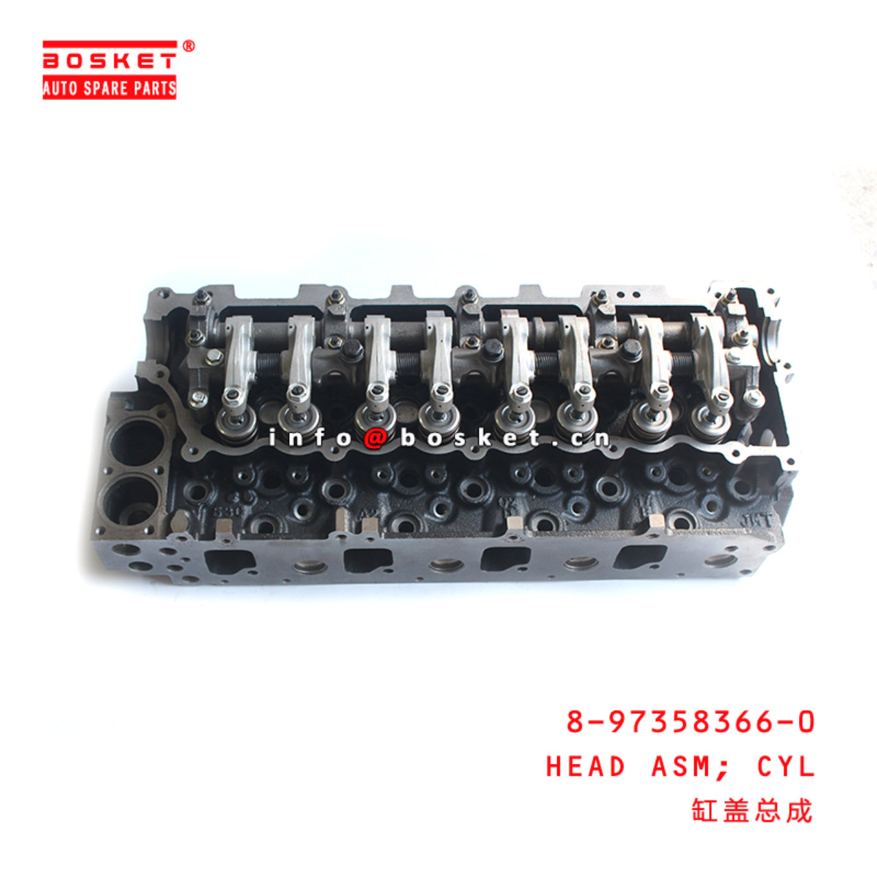 8-97358366-0 Cylinder Head Assembly Suitable for ISUZU NPR 4HE1 