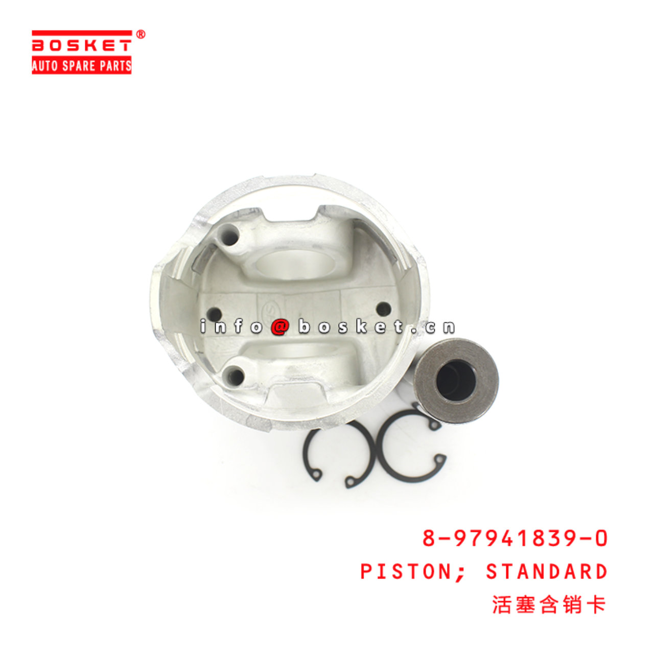 8-97941839-0 Standard Piston Suitable for ISUZU 4JH1 8979418390