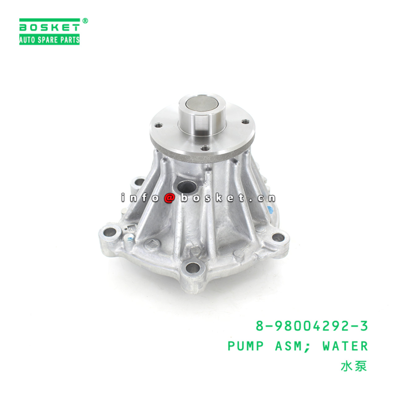 8-98004292-3 Water Pump Assembly Suitable for ISUZU NLR85 4JJ1T 8980042923