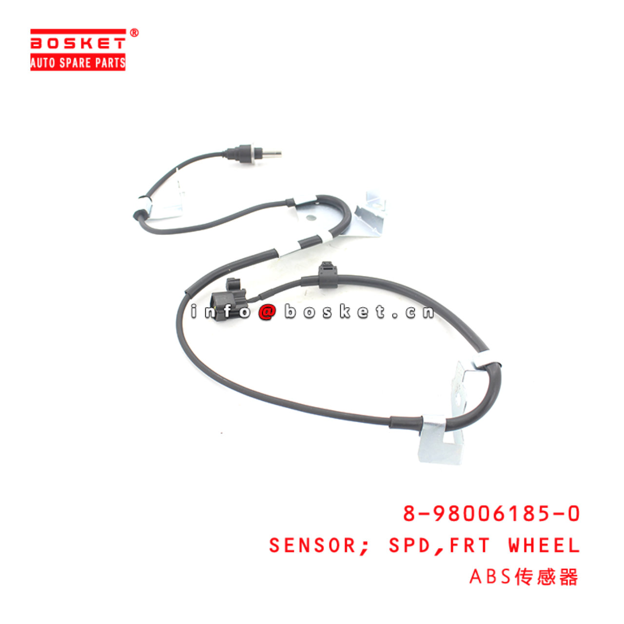 8-98006185-0 Front Wheel Speed Sensor Suitable for ISUZU NPR75  8980061850