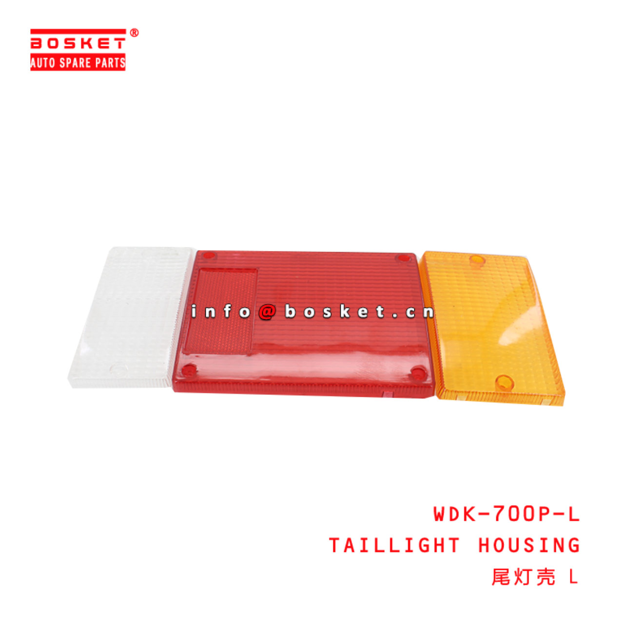 WDK-700P-L Taillight Housing L suitable for ISUZU 700P 4HK1