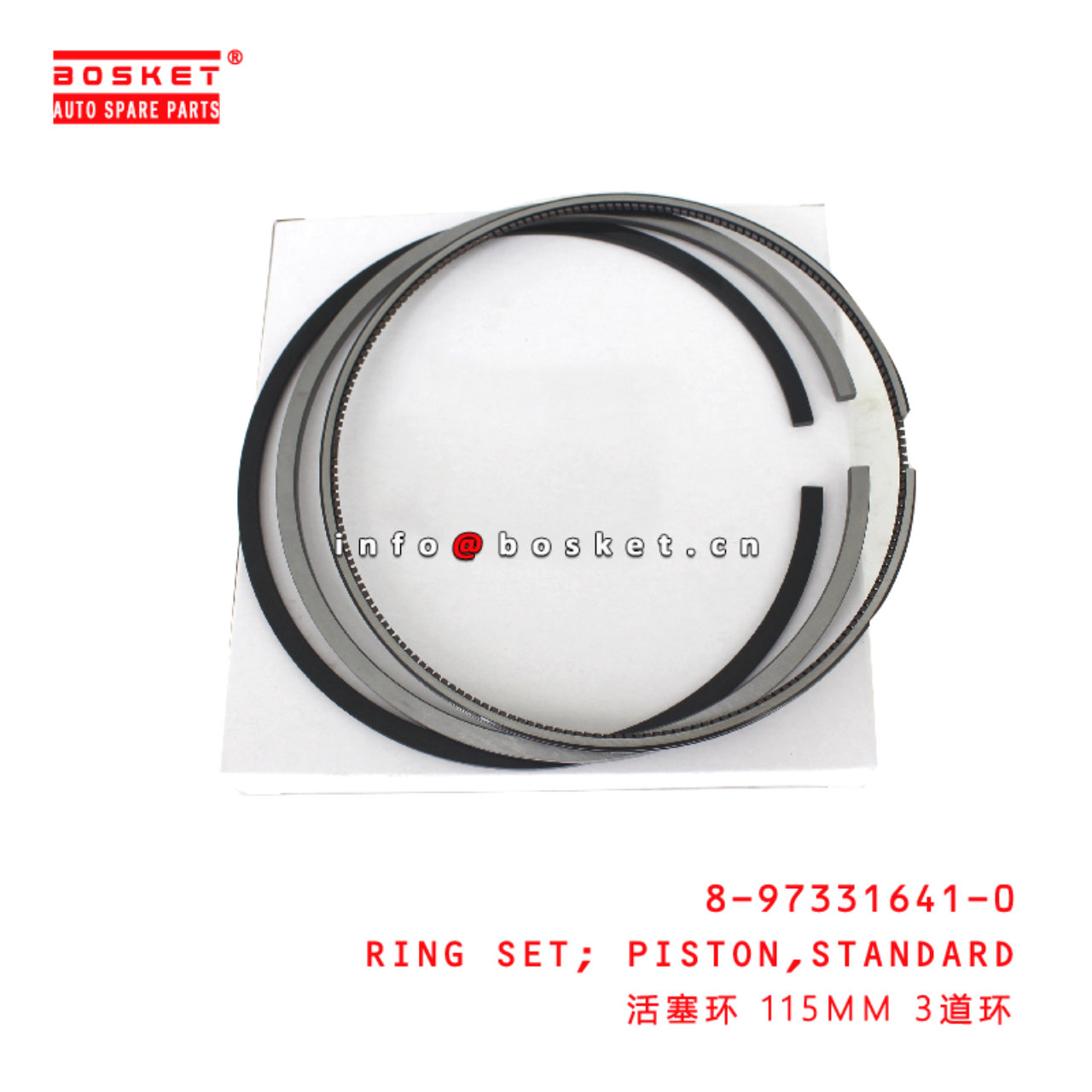8-97331641-0 Standard Piston Ring Set suitable for ISUZU  4HL1 8973316410