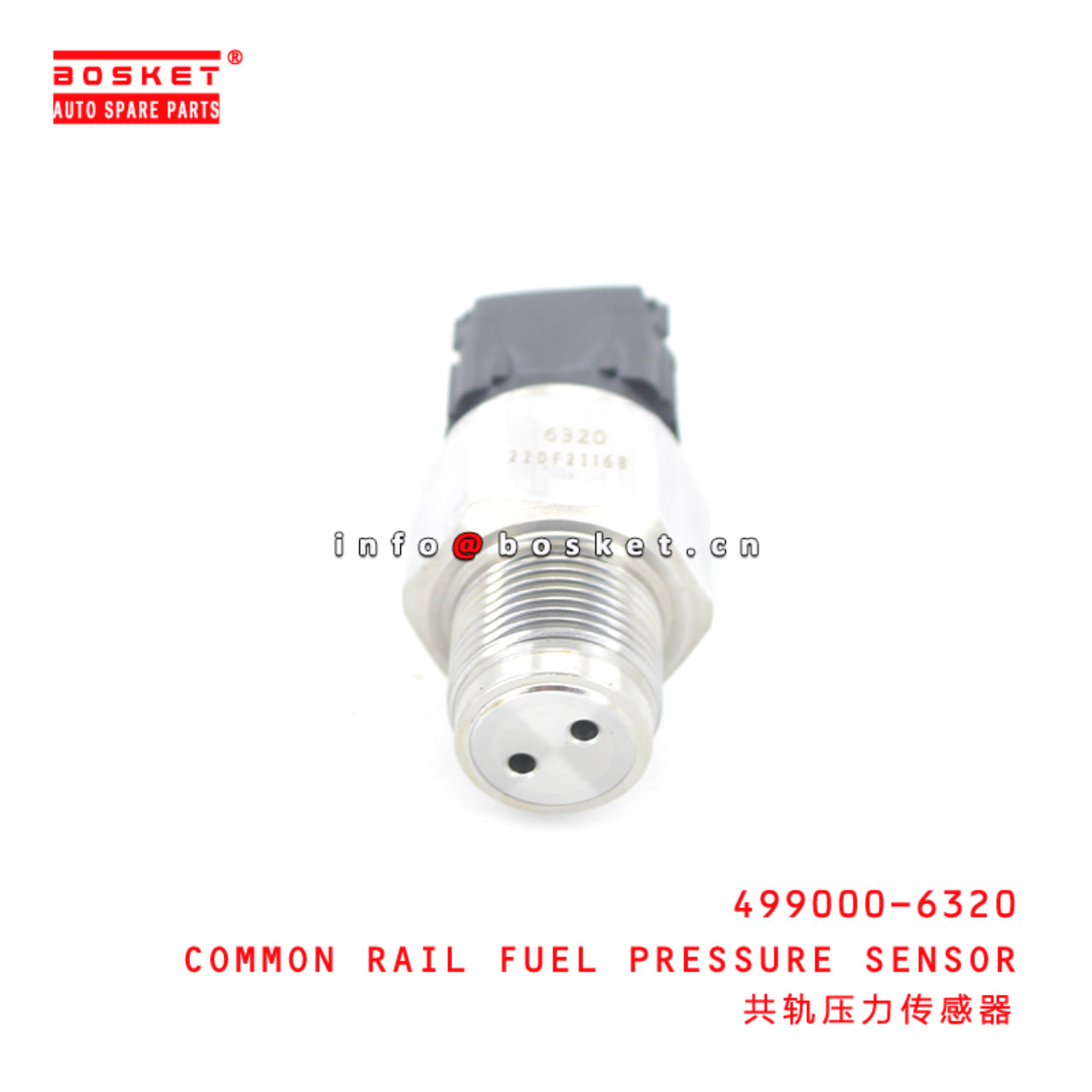 499000-6320 Common Rail Fuel Pressure Sensor Suitable for ISUZU HINO 300