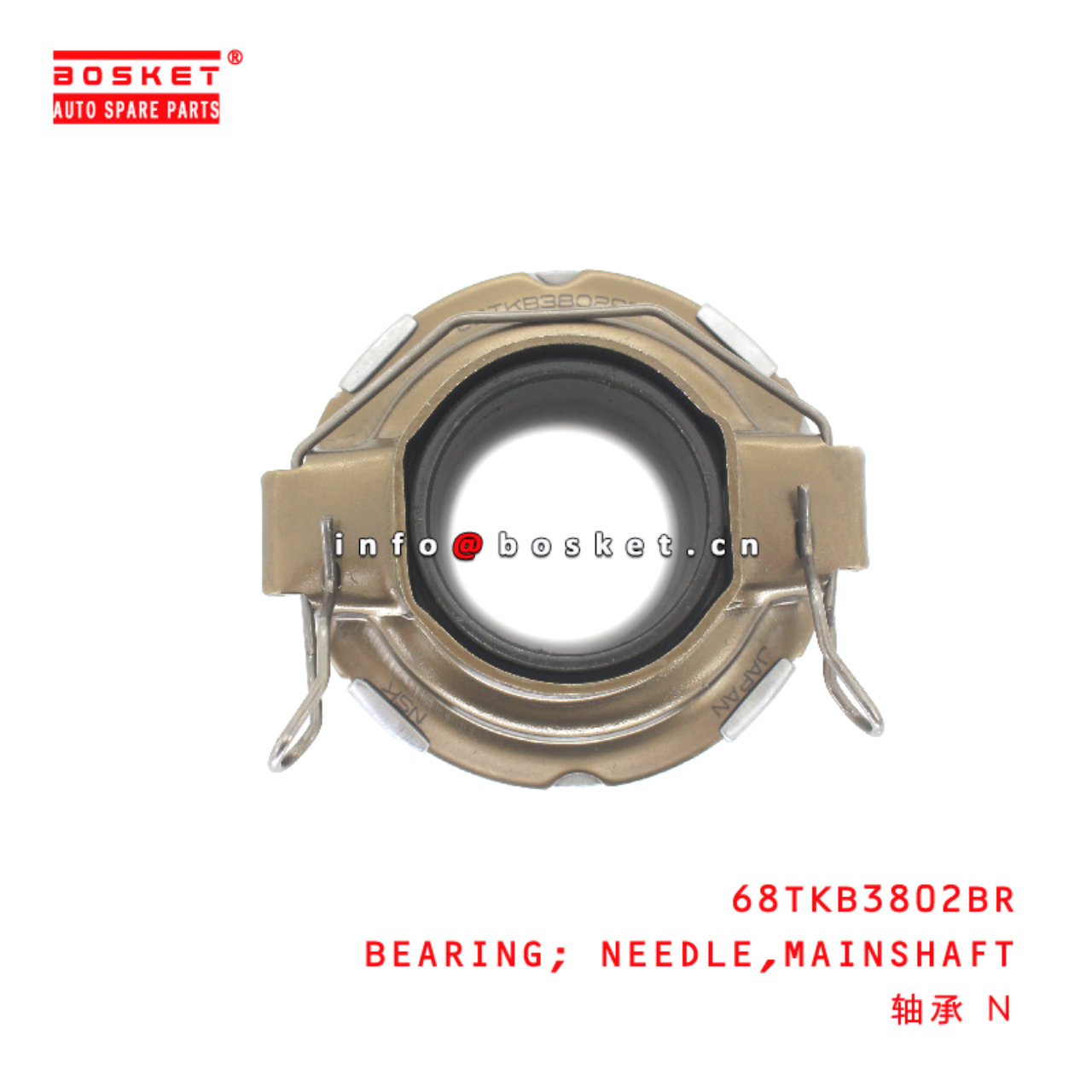 68TKB3802BR Main shaft Needle Bearing suitable for ISUZU HINO