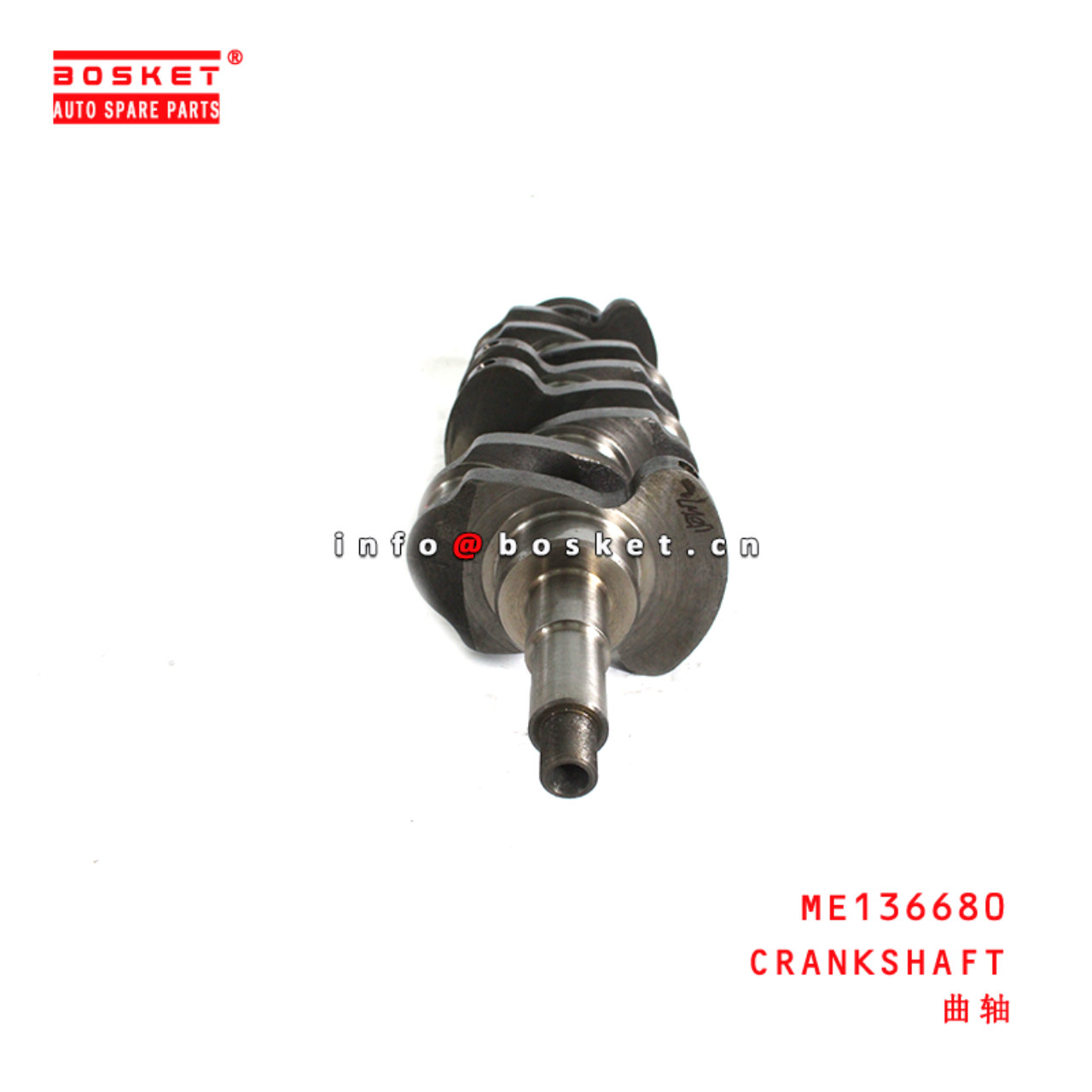 ME136680 Crankshaft suitable for ISUZU MITSUBISHI 4D34