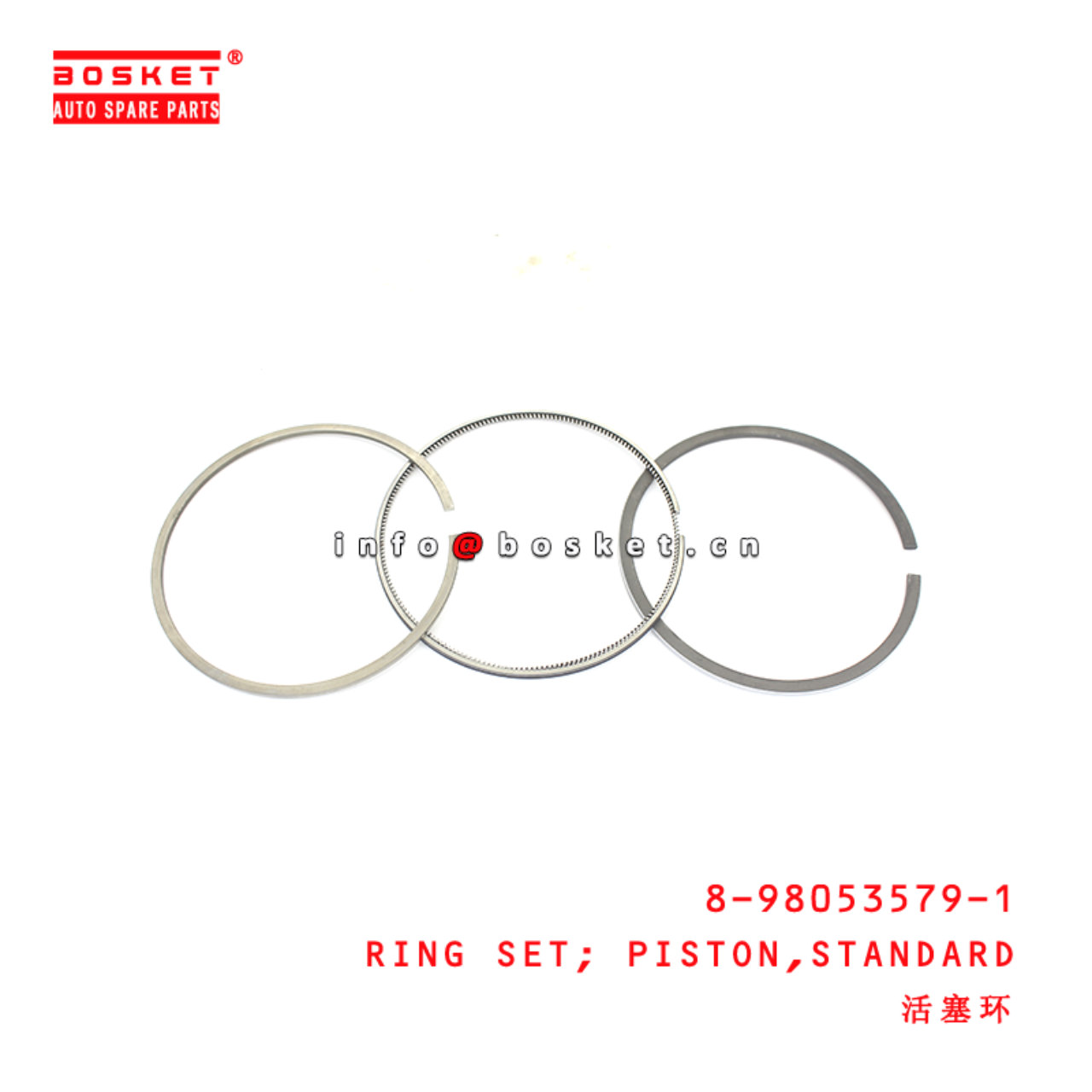 8-98053579-1 Standard Piston Ring Set suitable for ISUZU  4JJ1