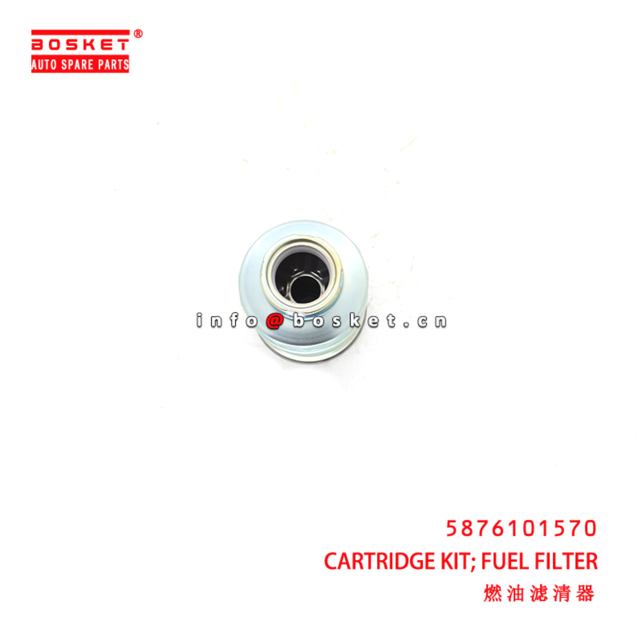 5-87610157-0 Fuel Filter Cartridge Kit suitable for ISUZU NPR NQR LHDEXC.EURO4  5876101570