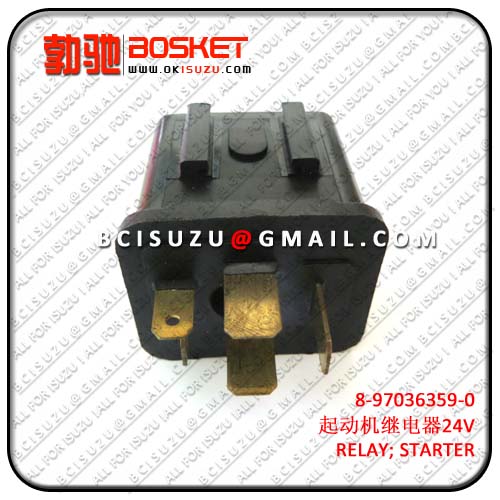 8970363590 8-97036359-0 NPR RELAY; STARTER