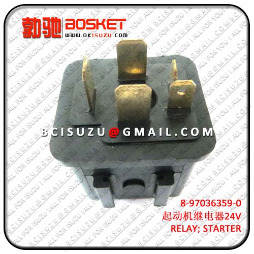 8970363590 8-97036359-0 NPR RELAY; STARTER