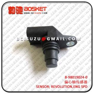 8980190240 8-98019024-0  ELF     4HK1    SENSOR; REVOLUTION,ENG SPD