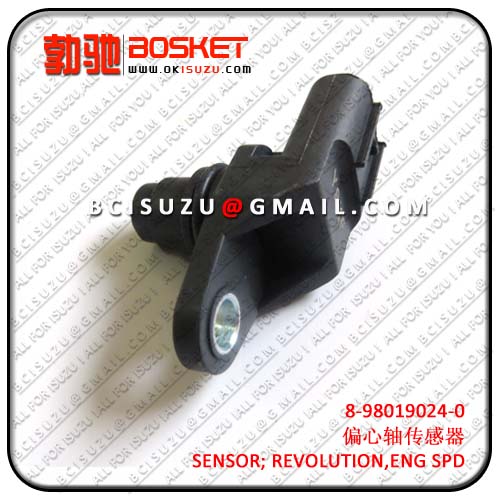 8980190240 8-98019024-0  ELF     4HK1    SENSOR; REVOLUTION,ENG SPD