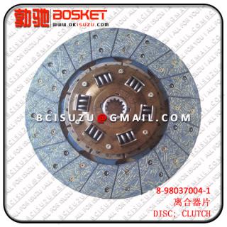 8980370041 8-98037004-1  4JJ1  DISC; CLUTCH