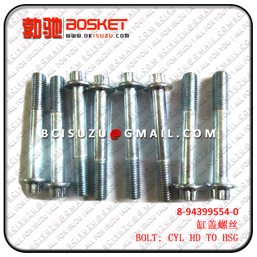 8943995540 8-94399554-0  FVR34   6HK1 4HK1.4HF1  BOLT; CYL HD TO