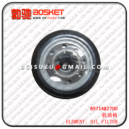 8971482700 8-97148270-0 8970967770 2906548000   700P/ 4HK1 NPR66/4HF1   ELEMENT; OIL FILTER