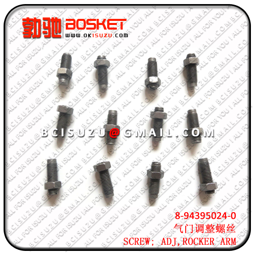 8943950240 8-94395024-0   FVR34/6HK1 FVR33/6HH1/6HE1T    SCREW; ADJ,ROCKER ARM