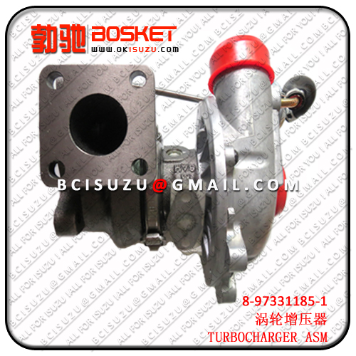 8973311851 8-97331185-1 1118010802 1-11801080-2   NKR55/4JB1-T    TURBOCHARGER ASM