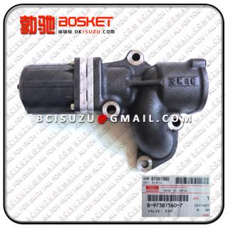 8973815607 8-97381560-7   4JJ1   VALVE; EGR