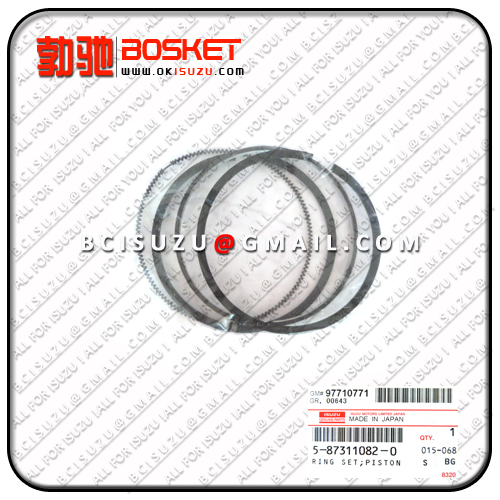 5873110820 5-87311082-0 NKR55/4JB1 PISTON RING