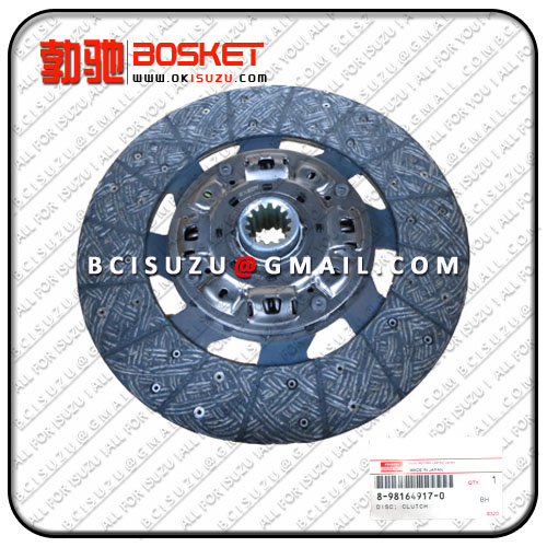 8981649170 8-98164917-0 4HK1 CLUTCH DISC