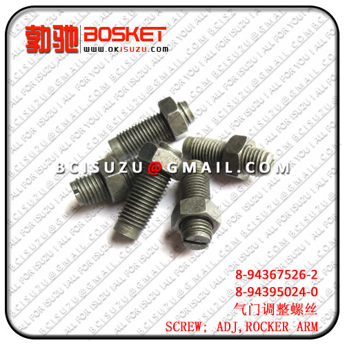 8-94367526-2 8943675262 8-94395024-0 8943950240   NPR66/4HF1   SCREW; ADJ,ROCKER ARM