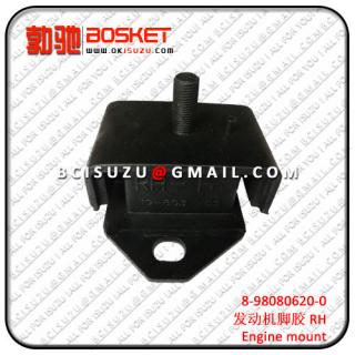 8-97080620-0 8970806200   NKR55/4JB1  RUBBER; ENG FOOT,FRT