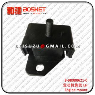 8-97080621-0 8970806210  NKR55/4JB1  RUBBER; ENG FOOT,FRT