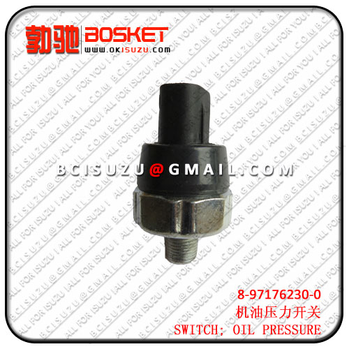 8-97176230-0 8971762300   ELF/4HK1T/4HF1   SWITCH; OIL PRESSURE