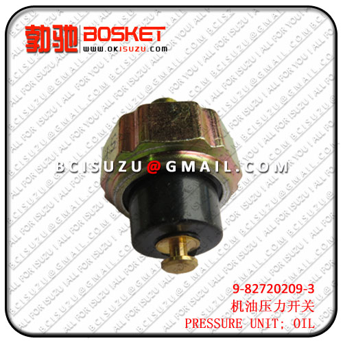 9-82720209-2 9827202092  NKR/4JB1  UNIT; OIL PRESSURE  