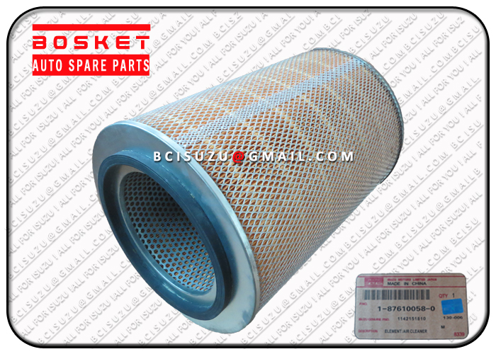 Isuzu BVP 1-87610058-0 1-14215181-0 6HK1 Air Filter