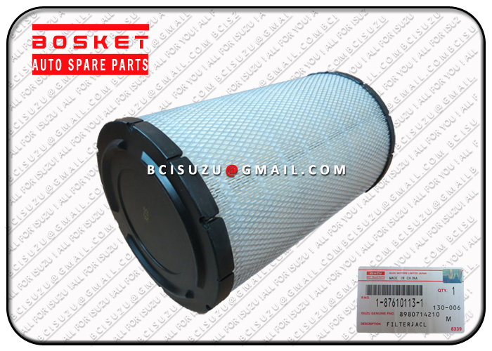 Isuzu BVP 1-87610113-0 8-98071421-0 6HK1 Air Filter