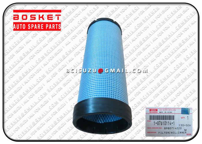 Isuzu BVP 1-87610114-0 8-98071422-0 6HK1 Air Filter