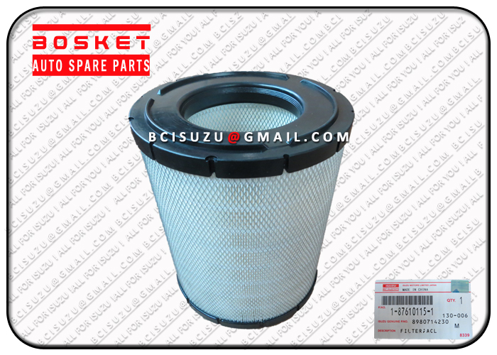 Isuzu BVP 1-87610115-0 8-98071423-0 6HK1 Air Filter