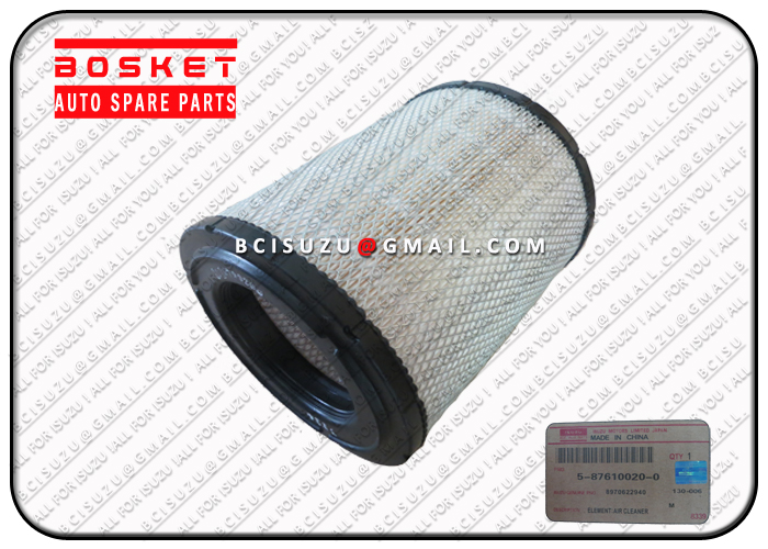 Isuzu BVP 5-87610020-0 8-97062294-0 4HK1 Air Filter