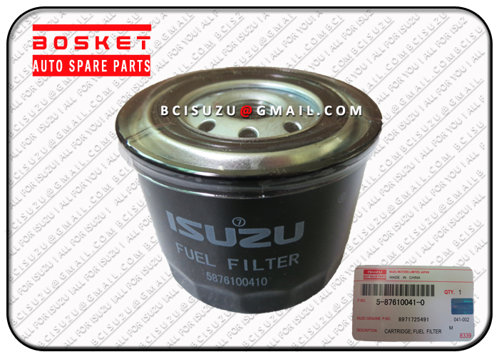 Isuzu BVP 5-87610041-0 8-97172549-1 4BG1 Fuel Filter