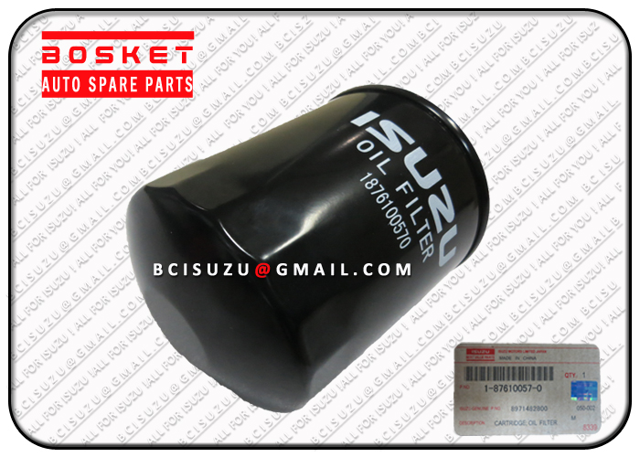 Isuzu BVP 1-87610057-0 8-97148280-0 4BD1 Oil Filter