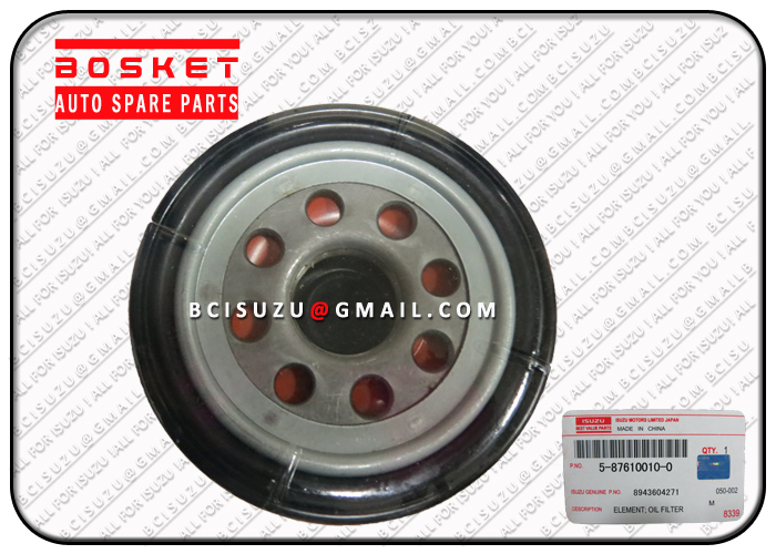 Isuzu BVP 5-87610010-0 8-97301752-0 4HK1 Oil Filter