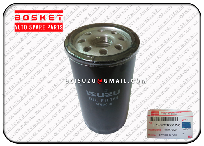 Isuzu BVP 5-87610017-0 8-97167972-0 4JX1 Oil Filter