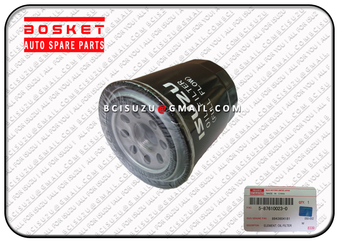 Isuzu BVP 5-87610023-0 8-94360418-1 4BC2 Oil Filter