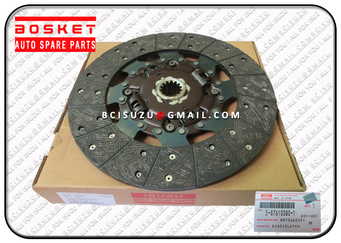 Isuzu BVP 5-87610080-0 8-97362235-1 4HK1 Clutch Disc