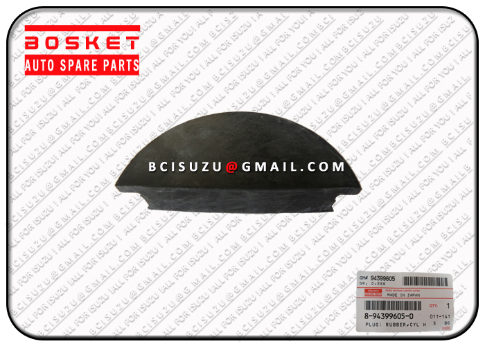 ISUZU 8-94399605-0 4HK1 PLUG; RUBBER,CYL HD