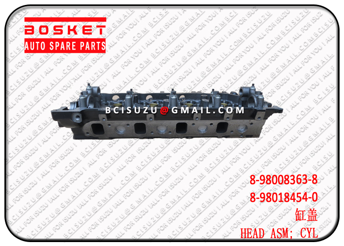 ISUZU 8-98008363-6 8-98018454-5 4HK1 HEAD ASM; CYL