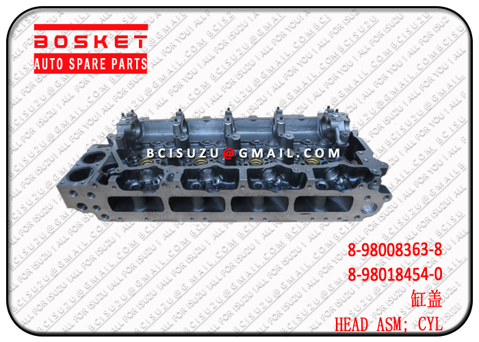 ISUZU 8-98008363-6 8-98018454-5 4HK1 HEAD ASM; CYL