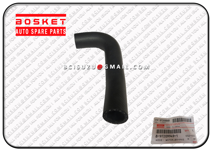 ISUZU 8-97209949-1 4HK1 HOSE; WATER,BY-PASS